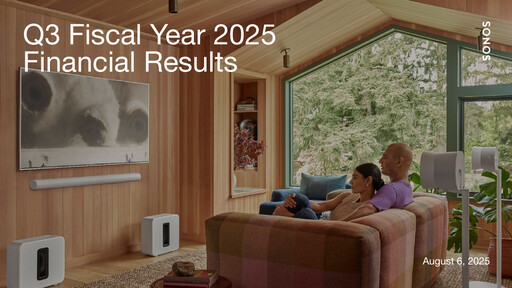 Thumbnail Sonos
 Quarterly Report 2025-q3