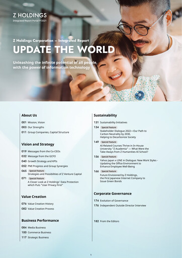 Thumbnail LY Corporation Annual Report fy2021