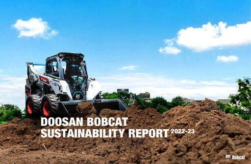 Vorschaubild Doosan Bobcat Nachhaltigkeitsbericht 2022-2023