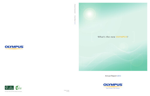 Thumbnail Olympus Annual Report 2013