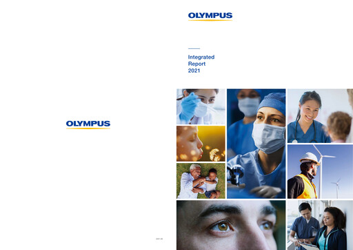 Thumbnail Olympus Annual Report 2021