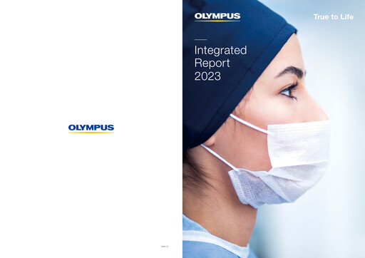 Thumbnail Olympus Annual Report 2023