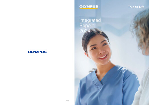 Thumbnail Olympus Annual Report 2024