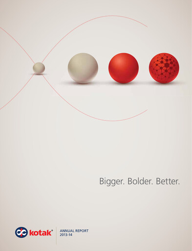 Miniature Kotak Mahindra Bank
 Rapport annuel 2013