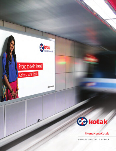 Miniature Kotak Mahindra Bank
 Rapport annuel 2014
