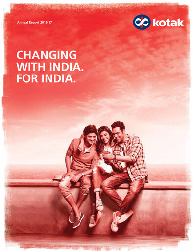 Miniature Kotak Mahindra Bank
 Rapport annuel 2016