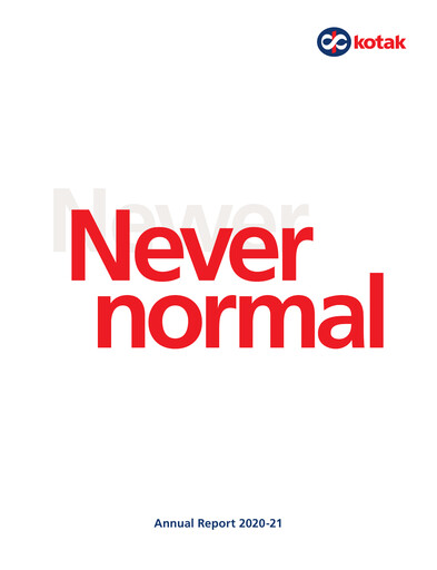 Miniature Kotak Mahindra Bank
 Rapport annuel 2020