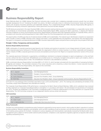 Thumbnail Kotak Mahindra Bank
 ESG Report 2013-2014