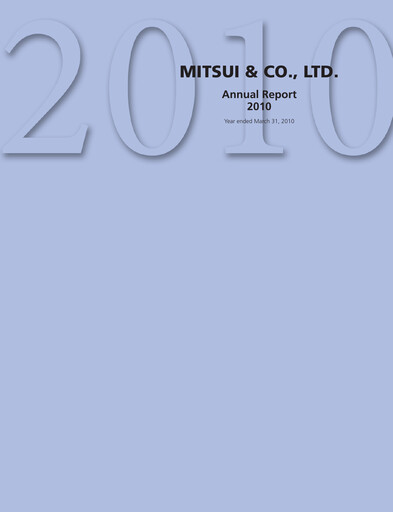 Thumbnail Mitsui Bussan
 Annual Report 2010