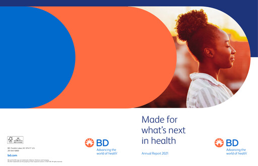 Thumbnail Becton Dickinson Annual Report 2021