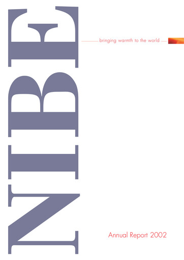 Thumbnail NIBE Industrier Annual Report 2002