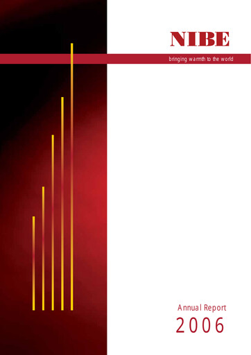 Thumbnail NIBE Industrier Annual Report 2006