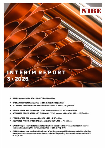 Thumbnail NIBE Industrier Quarterly Report 2025-q3