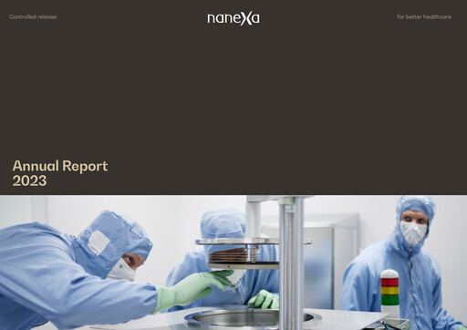 Thumbnail Nanexa AB Annual Report 2023