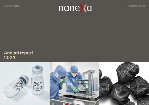 Thumbnail Nanexa AB Annual Report 2024