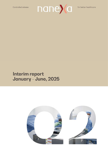 Miniature Nanexa AB Rapport semestriel 2025-h1