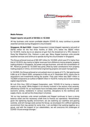 Thumbnail Keppel Quarterly Report 2020-q1