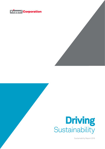 Miniature Keppel Rapport de durabilité 2016