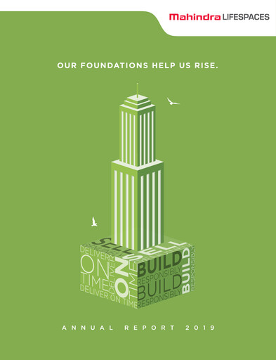 Thumbnail Mahindra Lifespaces
 Annual Report 2019