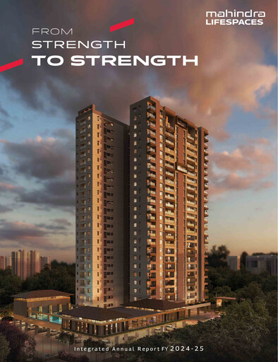 Thumbnail Mahindra Lifespaces
 Annual Report 2024-2025