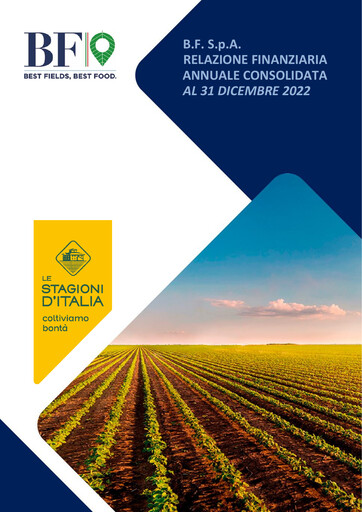 Vorschaubild B.F. S.p.A. Finanzmitteilung 2022