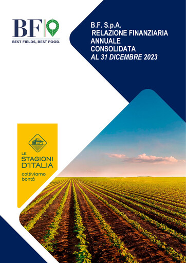 Vorschaubild B.F. S.p.A. Finanzmitteilung 2023