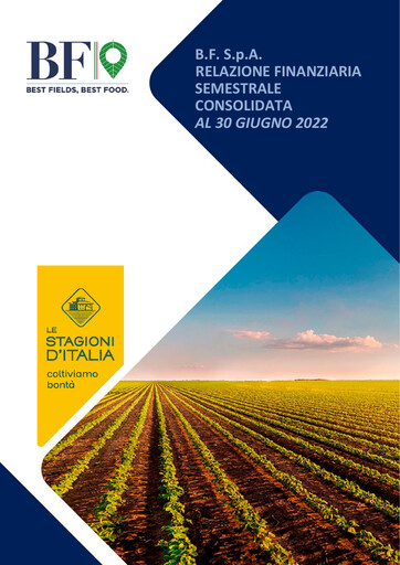 Miniature B.F. S.p.A. Rapport semestriel 2022-h1