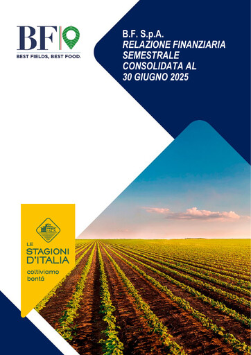 Miniature B.F. S.p.A. Rapport semestriel 2025-h1