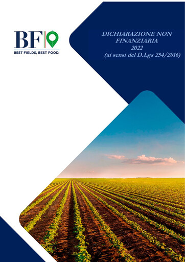 Miniature B.F. S.p.A. Rapport de durabilité 2022