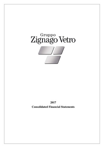 Thumbnail Zignago Vetro Financial Statement 2017