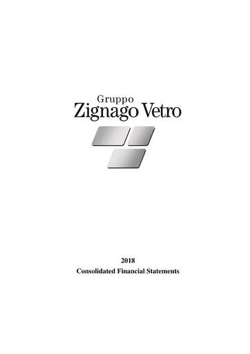 Thumbnail Zignago Vetro Financial Statement 2018