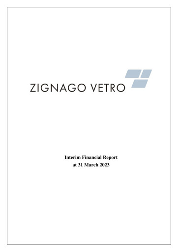 Thumbnail Zignago Vetro Quarterly Report 2023-q1