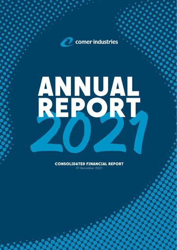 Thumbnail Comer Industries Annual Report 2021