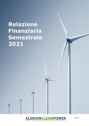 Thumbnail Alerion Clean Power Financial Report 2021-h1