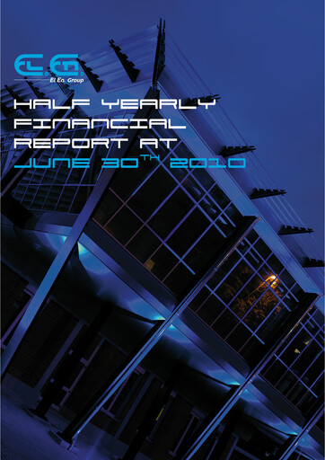 Vorschaubild EL.En. S.p.A. (Elen Group) Halbjahresbericht 2010-h1