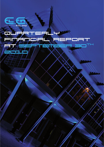 Vorschaubild EL.En. S.p.A. (Elen Group) Quartalsbericht 2010-q3