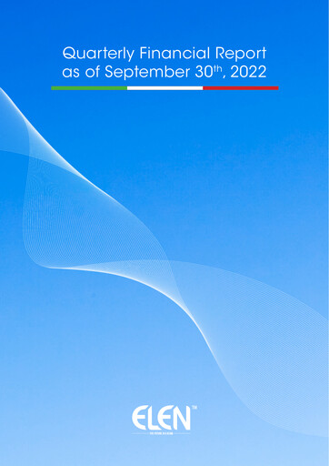 Vorschaubild EL.En. S.p.A. (Elen Group) Quartalsbericht 2022-q3
