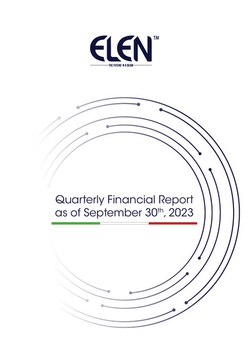 Vorschaubild EL.En. S.p.A. (Elen Group) Quartalsbericht 2023-q3
