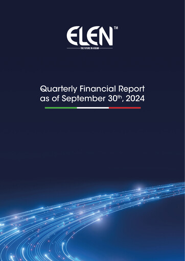 Vorschaubild EL.En. S.p.A. (Elen Group) Quartalsbericht 2024-q3
