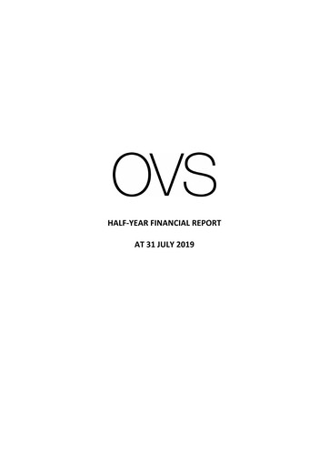 Thumbnail OVS S.p.A. Half-year Report 2019-h1