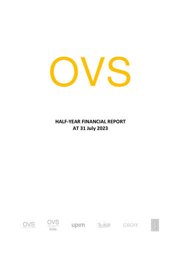 Thumbnail OVS S.p.A. Half-year Report 2023-h1