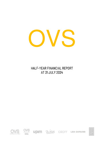 Thumbnail OVS S.p.A. Half-year Report 2024-h1