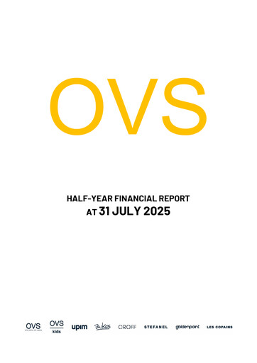 Thumbnail OVS S.p.A. Half-year Report 2025-h1