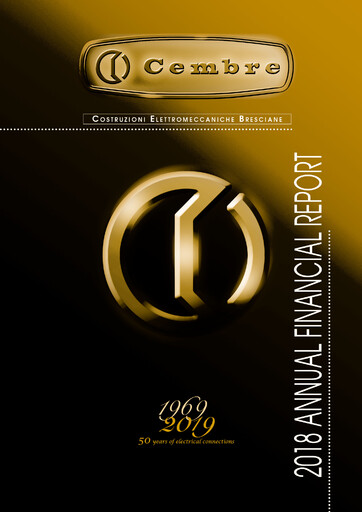 Thumbnail Cembre S.p.A. Annual Report 2018