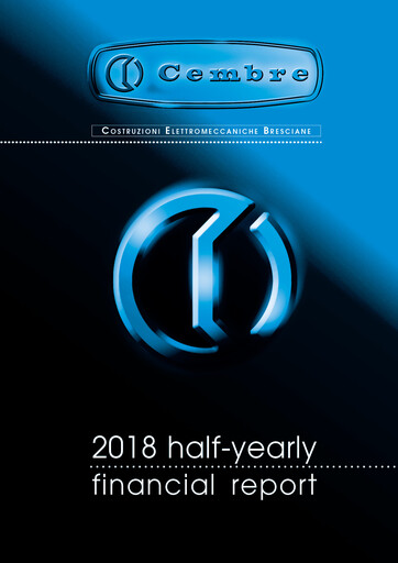 Thumbnail Cembre S.p.A. Half-year Report 2018-h1