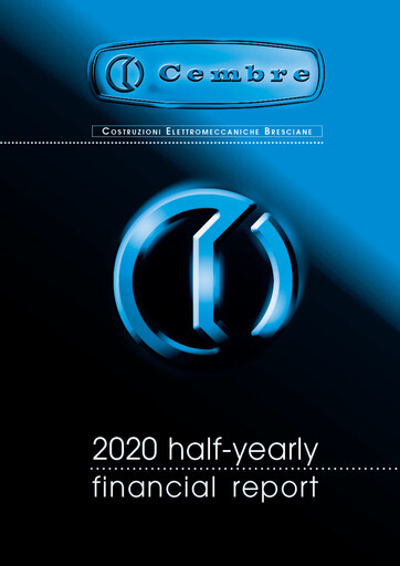Thumbnail Cembre S.p.A. Half-year Report 2020-h1