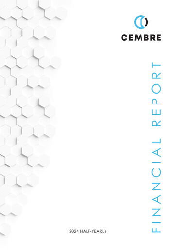 Thumbnail Cembre S.p.A. Half-year Report 2024-h1