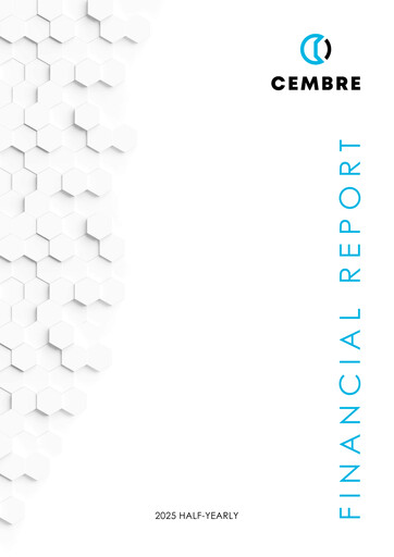 Thumbnail Cembre S.p.A. Half-year Report 2025-h1