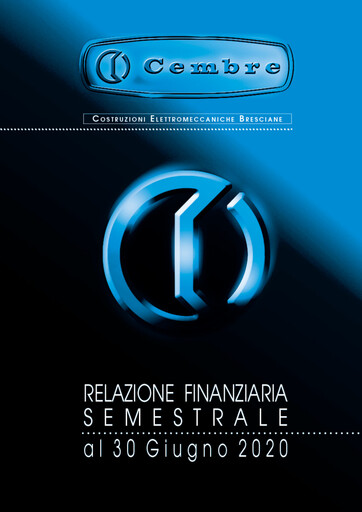 Thumbnail Cembre S.p.A. Half-year Report 2020-h1
