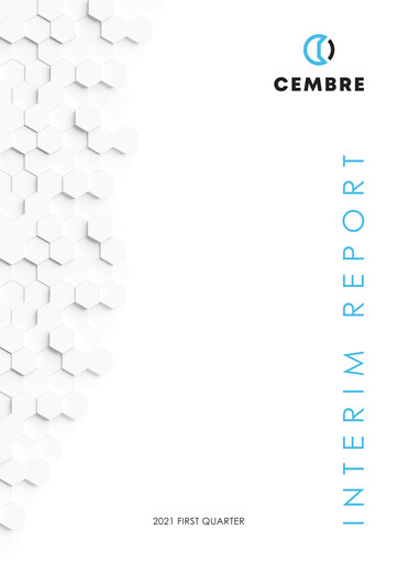 Thumbnail Cembre S.p.A. Quarterly Report 2021-q1